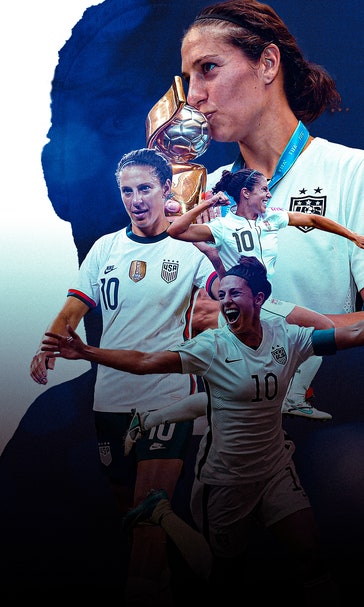 Carli Lloyd finishing U.S. Women's National Team career knowing she 'gave it all I had'